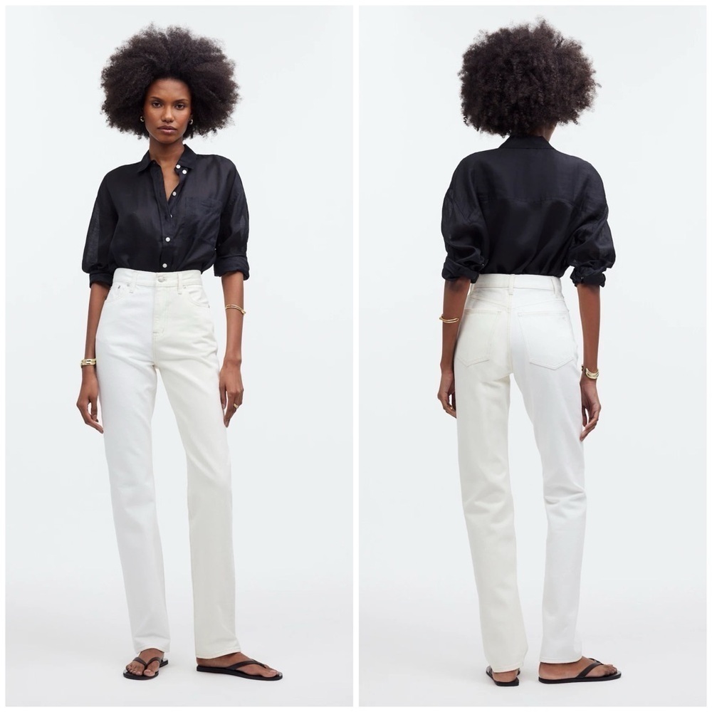 MADEWELL The Rail Straight Jean